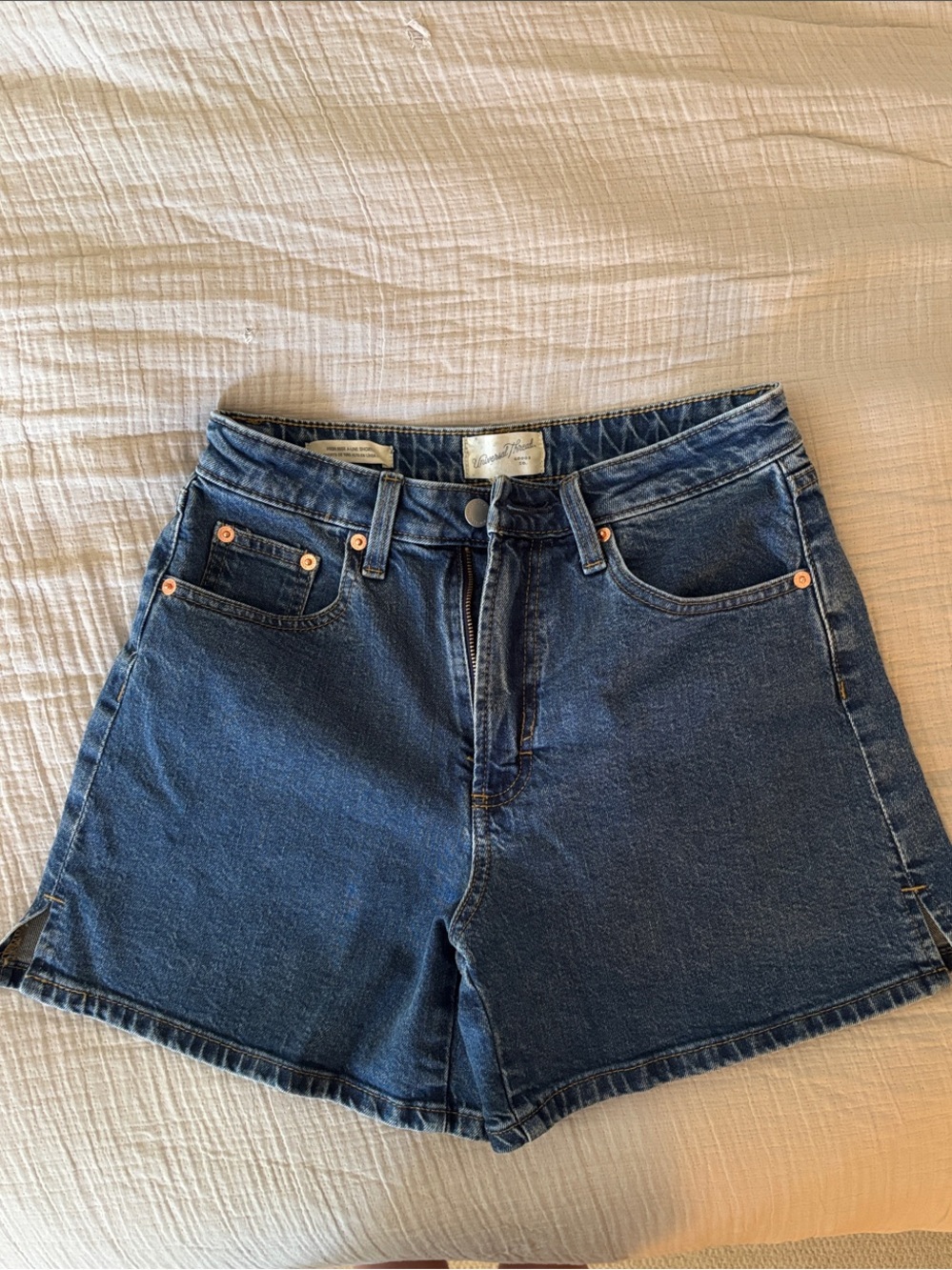 Women's High-Rise A-Line Denim Shorts
5" - Universal Thread Medium Wash (2026)